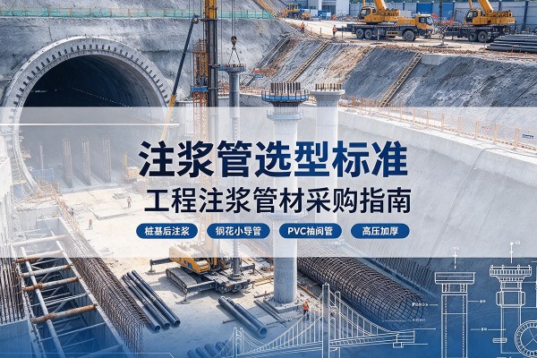 凤台注浆管选型标准