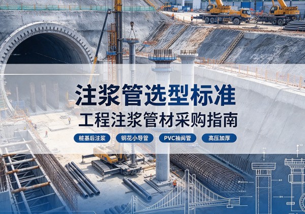 凤台注浆管选型标准
